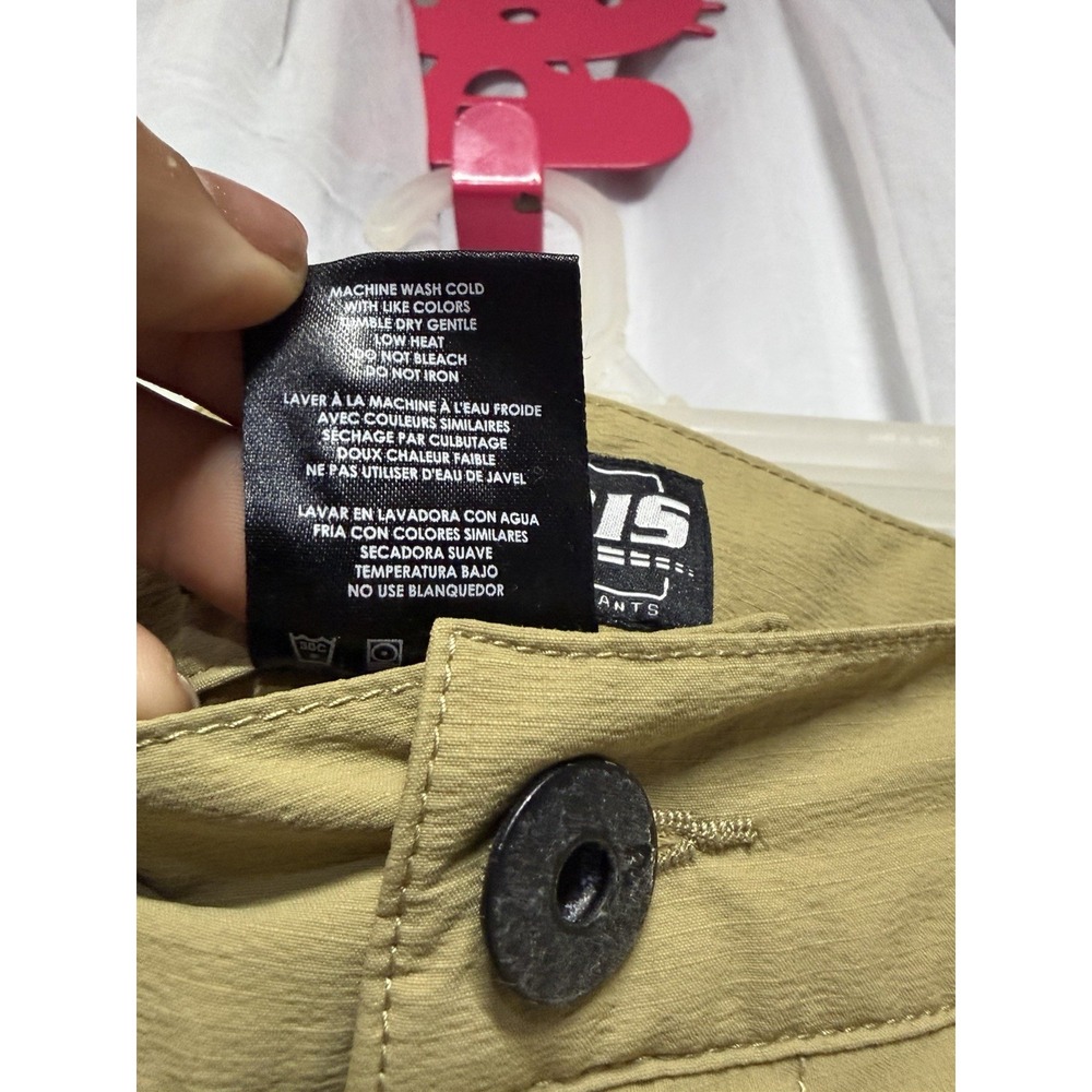 Pelagic Polaris Pants Men's 38 Khaki Performance Fishing‎ Nylon Cargo Outdoor - Picture 7 of 10